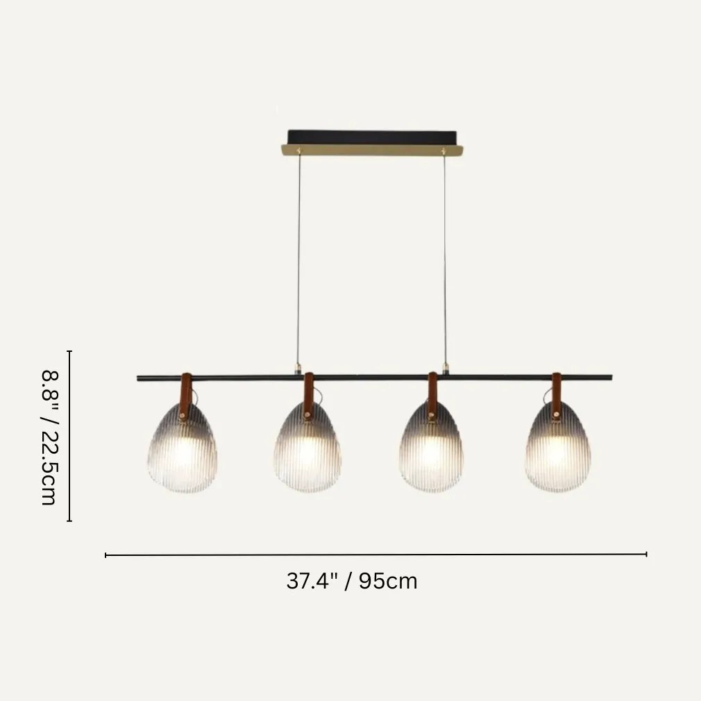 Abdou Linear Chandelier