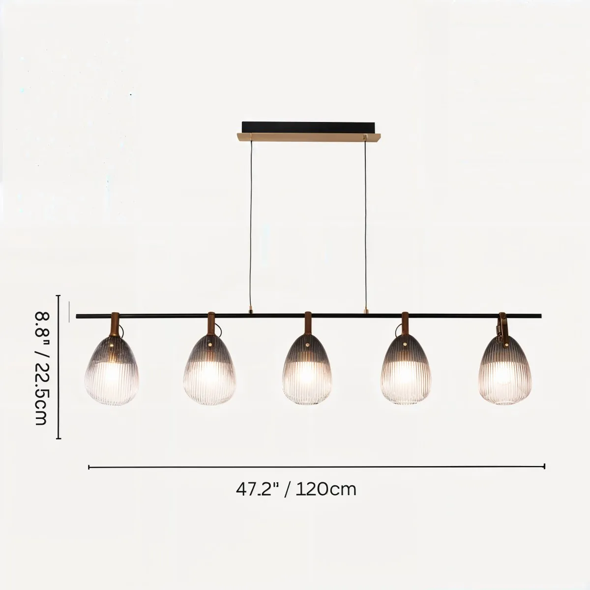 Abdou Linear Chandelier