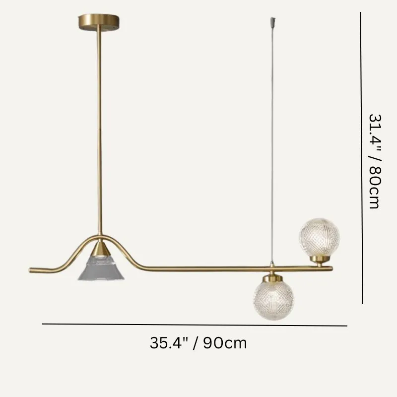 Ambrosia Linear Chandelier