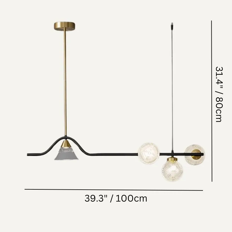 Ambrosia Linear Chandelier