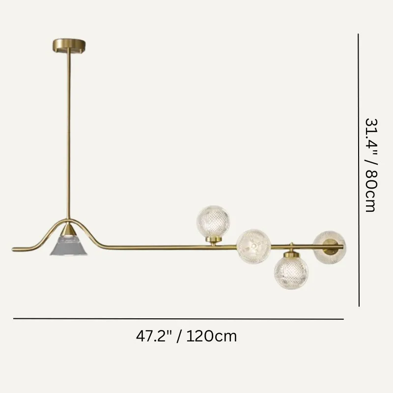 Ambrosia Linear Chandelier