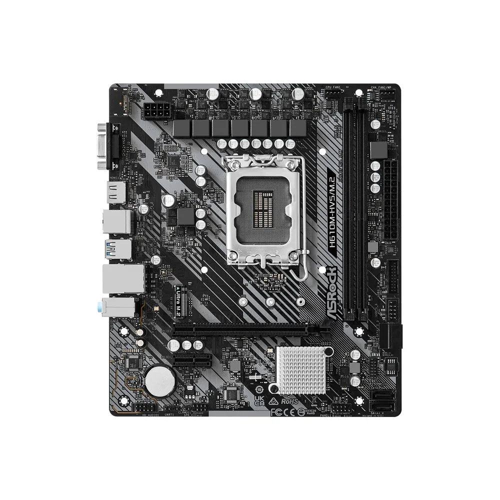 Asrock Motherboard H610M-HVS M.2 R2.0