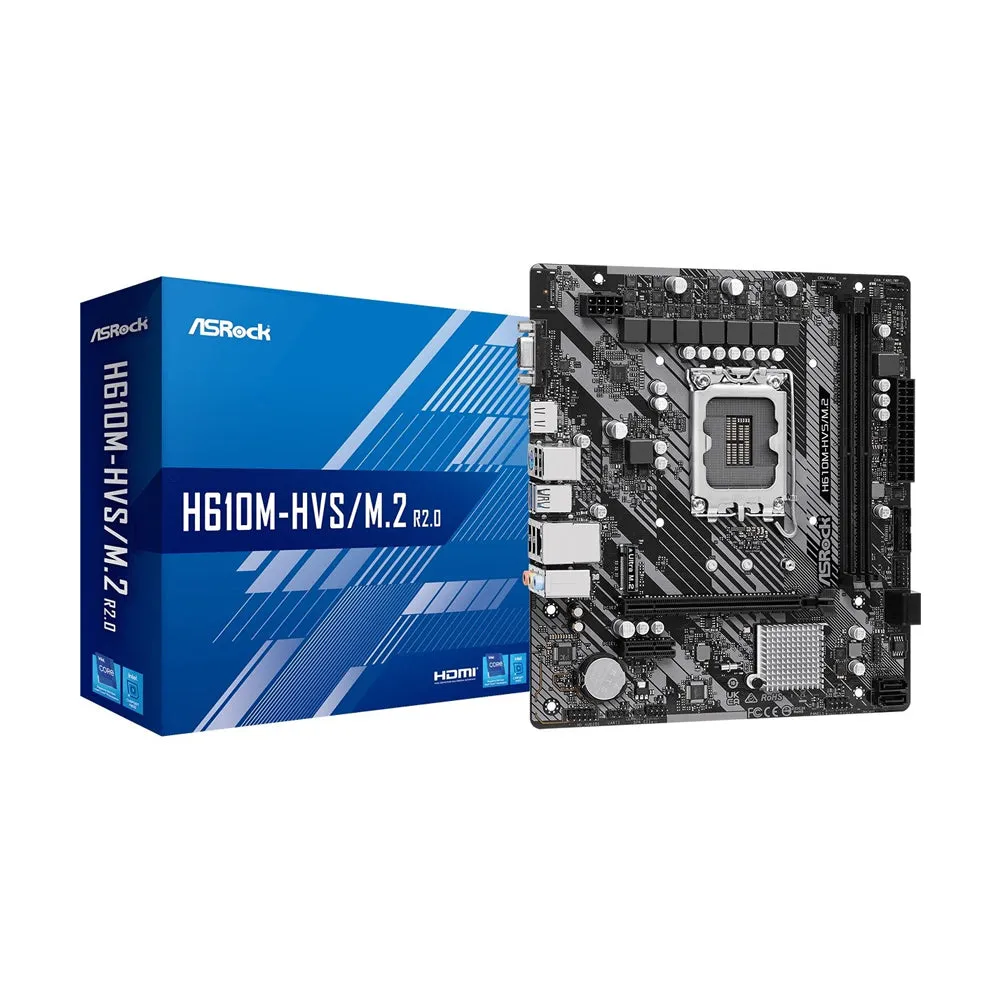 Asrock Motherboard H610M-HVS M.2 R2.0