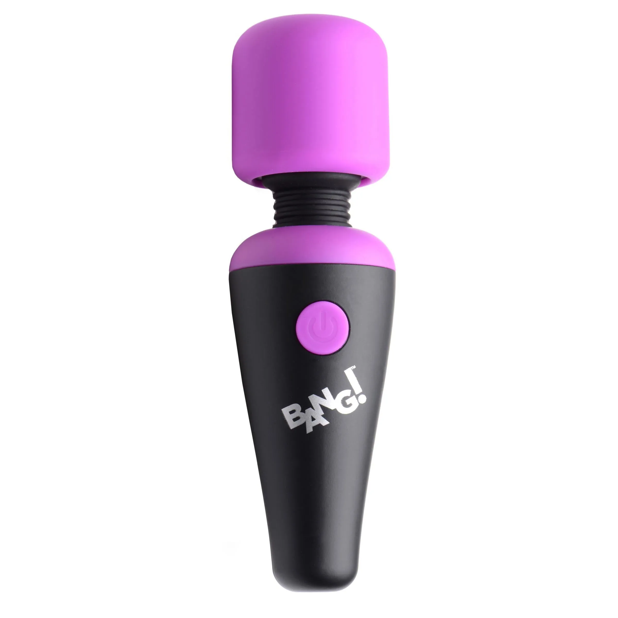 Bang - 10x Vibrating Mini Silicone Wand - Purple