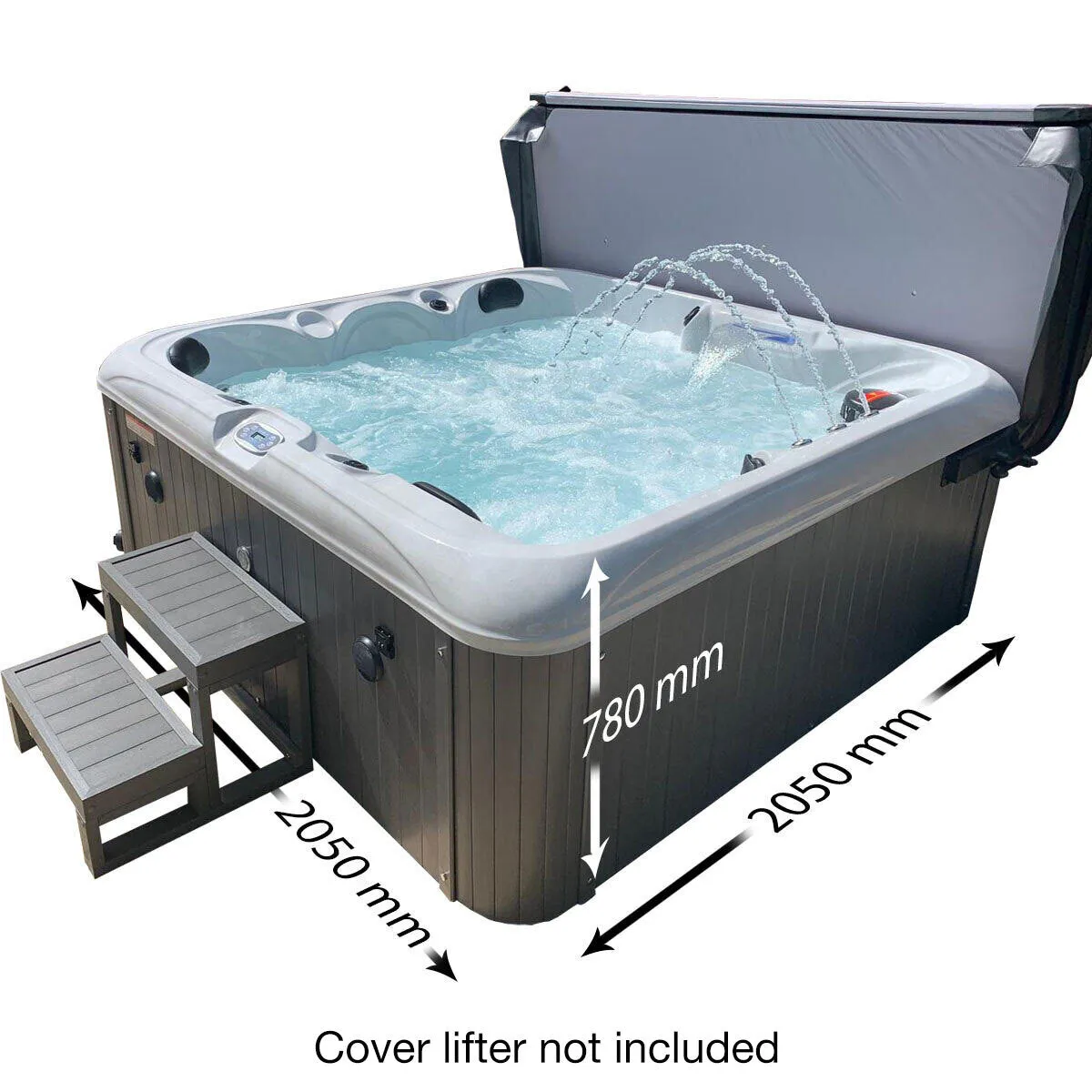 Blue Whale Spa San Pedro 38-Jet 5 Person Hot Tub - Delivered and Installed