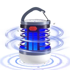 Bug Zapper Mosquito Zappers USB 2 in 1 Waterproof Electric Mosquito Killer Lamp for Outdoor Indoor