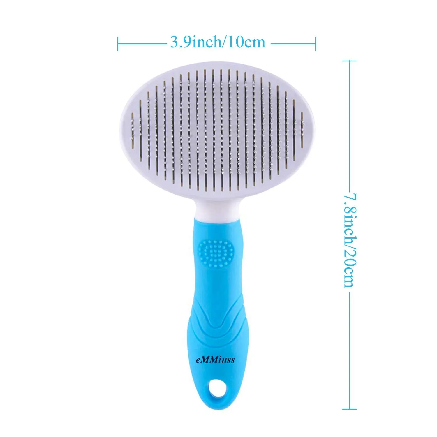 Cat Brush, Self Cleaning Slicker Brushes for Shedding and Grooming Removes Loose Undercoat,Mats Hair Grooming Brush for Cat Dog Massage-Self Cleaning