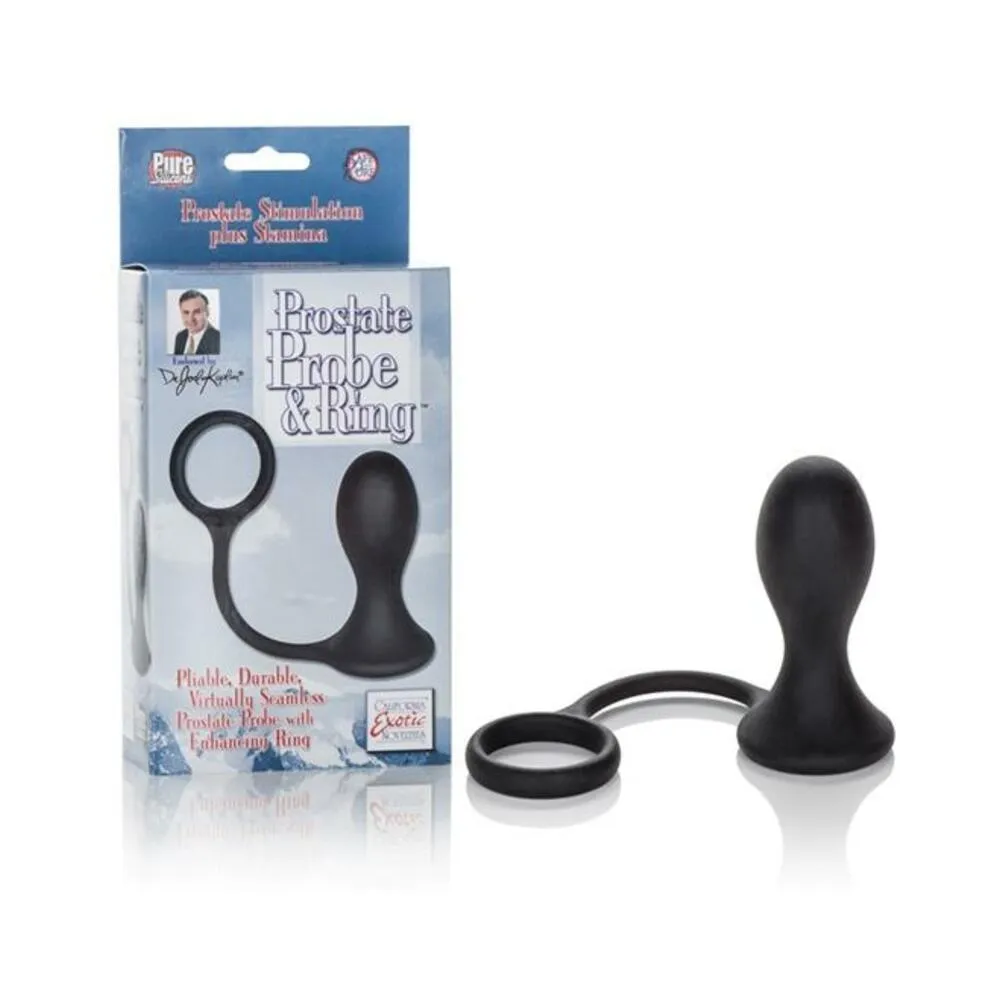 Dr. Joel Kaplan Prostate Probe and Ring - Black