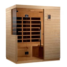 Dynamic Bilbao 3-Person Ultra Low EMF FAR Infrared Sauna