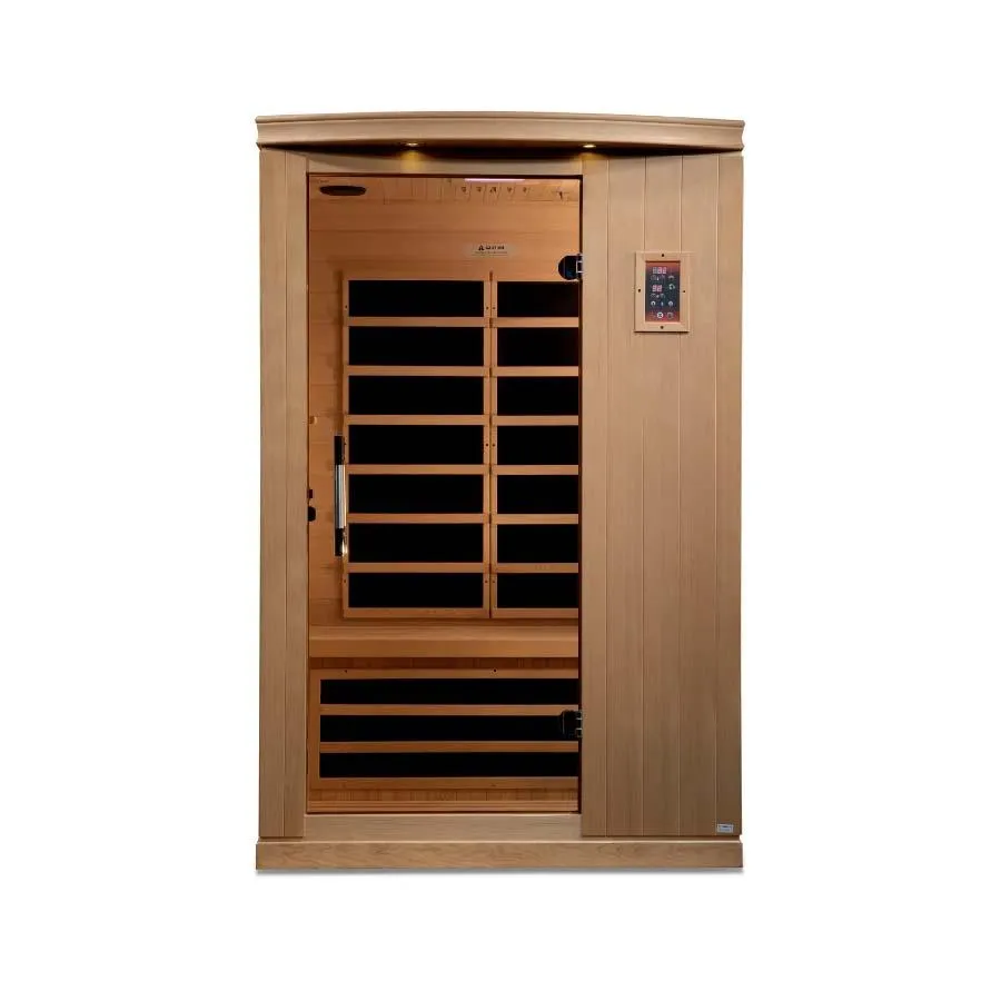 Dynamic Venice Elite 2-Person Ultra Low EMF FAR Infrared Sauna - Canadian Hemlock