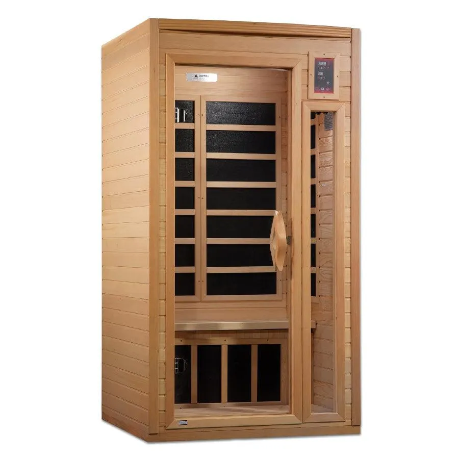 Golden Designs Geneva Elite 1-2 Person Near Zero EMF FAR Infrared Sauna