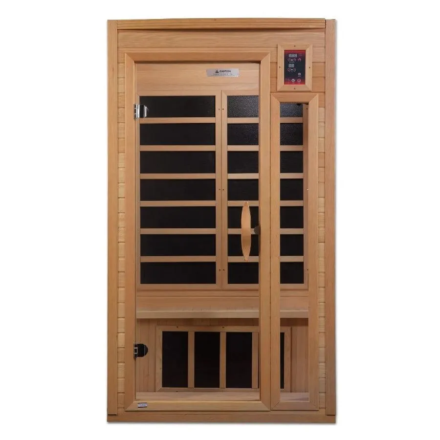 Golden Designs Geneva Elite 1-2 Person Near Zero EMF FAR Infrared Sauna