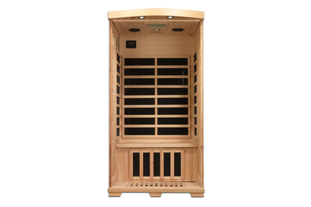 Golden Designs Pro 6 "Amanda" 2 Person Near Zero EMF Far Infrared Sauna (2025 Edition)