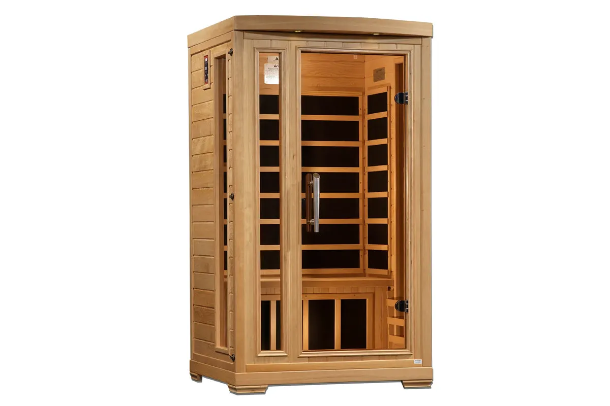 Golden Designs  Pro 6 "Madison" 1-2 Person Near Zero EMF Far Infrared Sauna (2025 Edition)