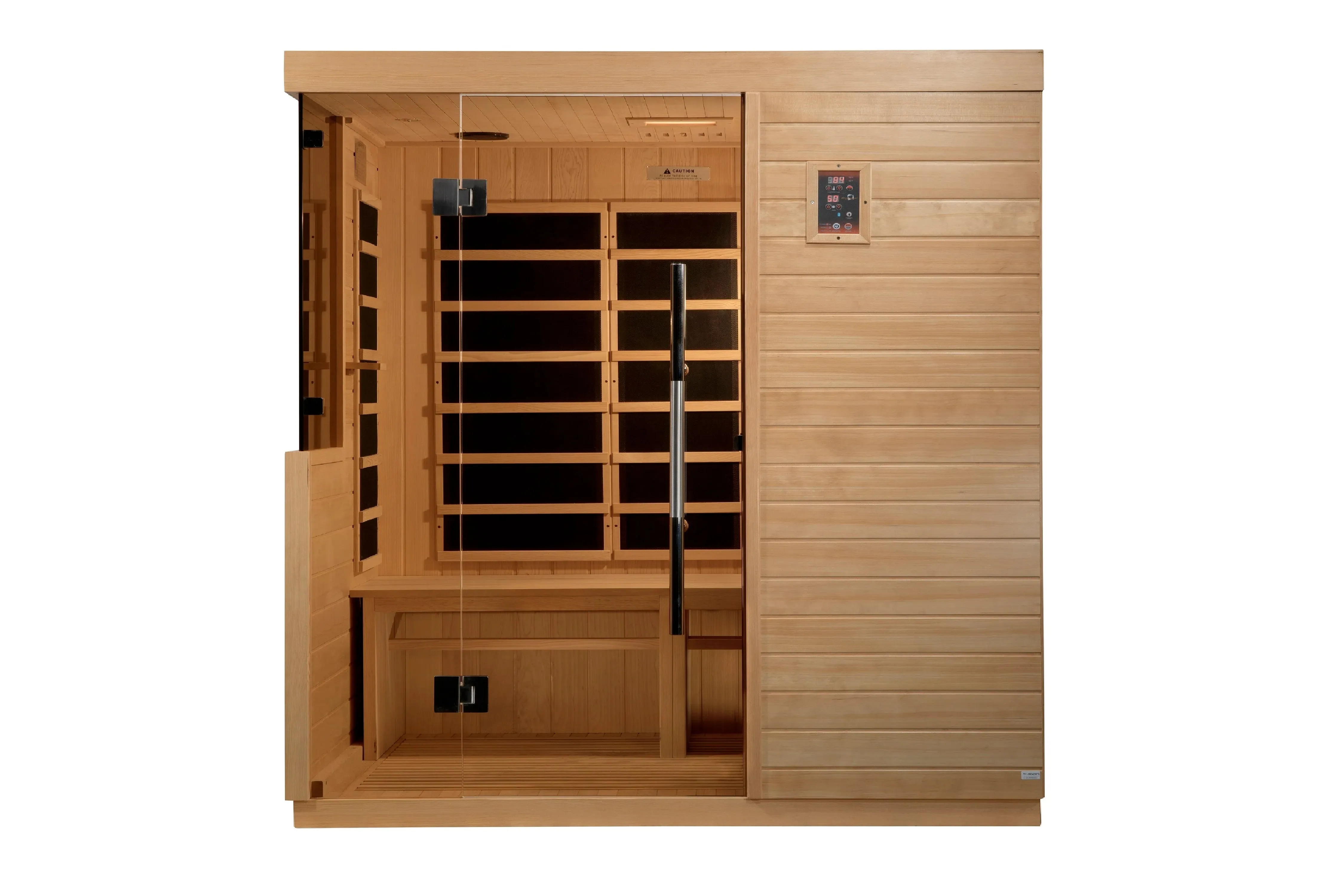 Golden Designs "Bilbao" 3-Person Ultra Low EMF FAR Infrared Sauna