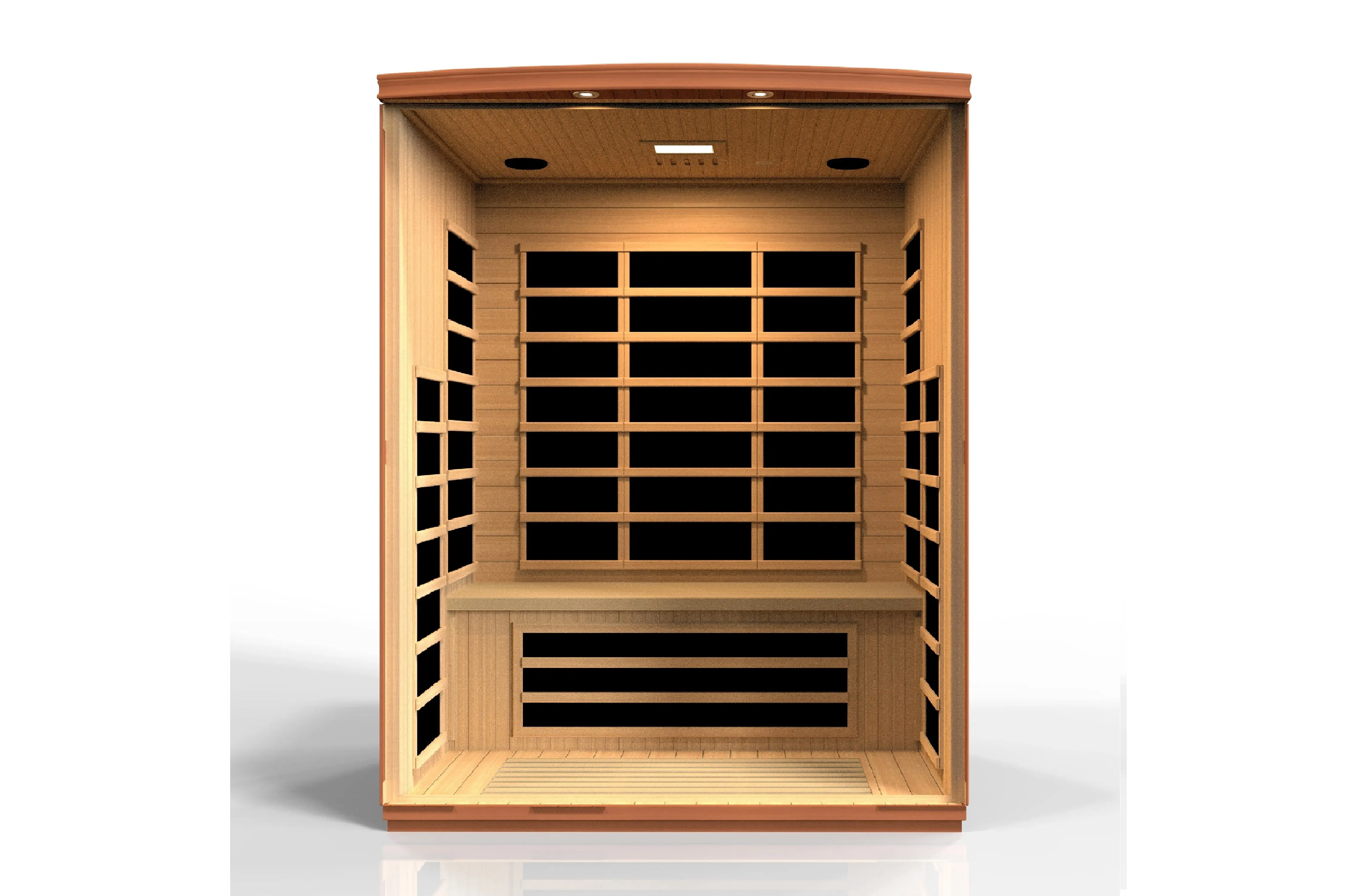 Golden Designs "Lugano" 3-Person Ultra Low EMF FAR Infrared Sauna