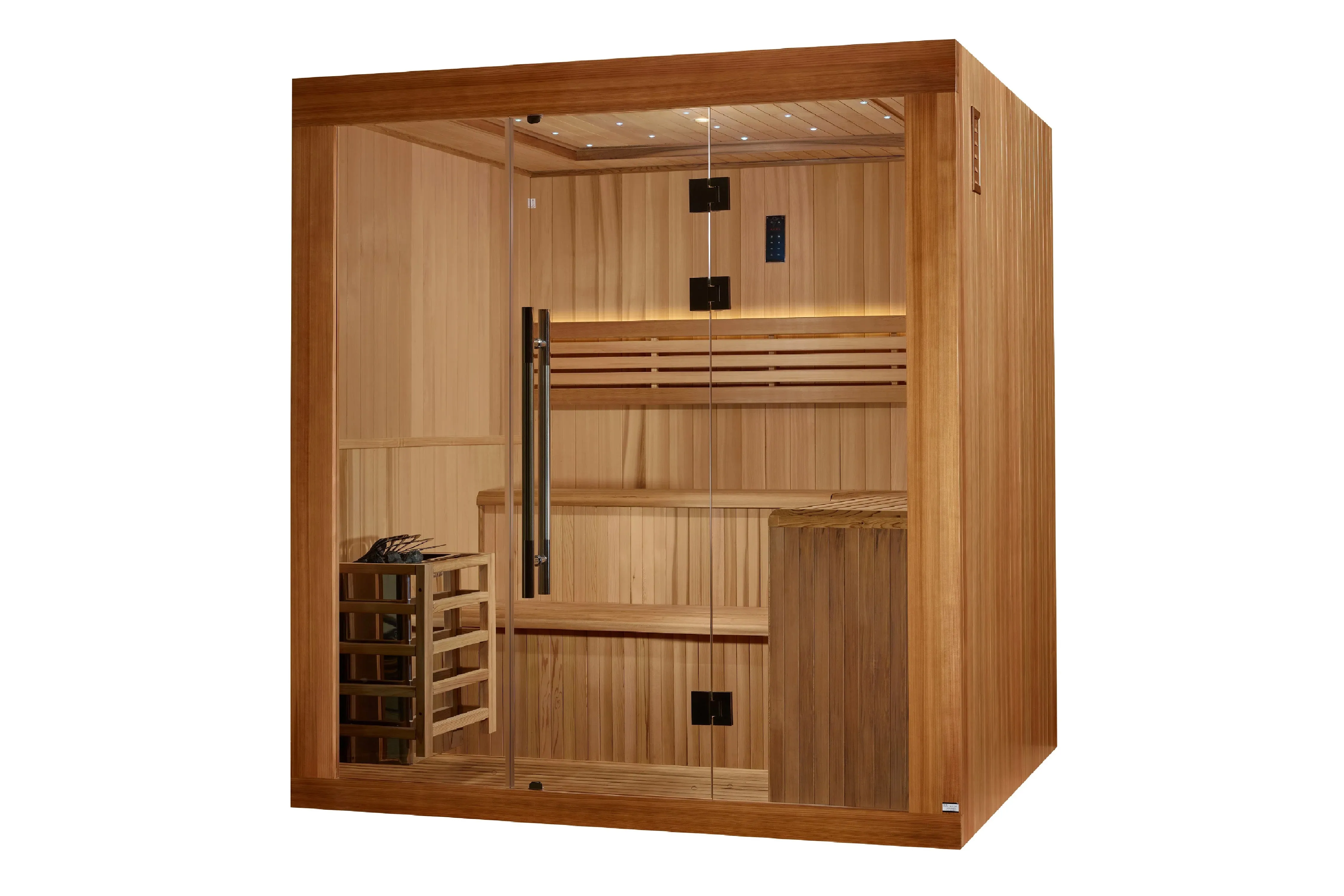 Golden Designs "Osla Edition" 6 Person Traditional Sauna (2025 Edition)