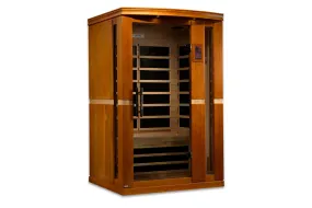 Golden Designs "Vittoria" 2 Person Low EMF FAR Infrared Sauna