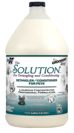 Groomer's Edge Solution for Detangling & Condition - Gallon