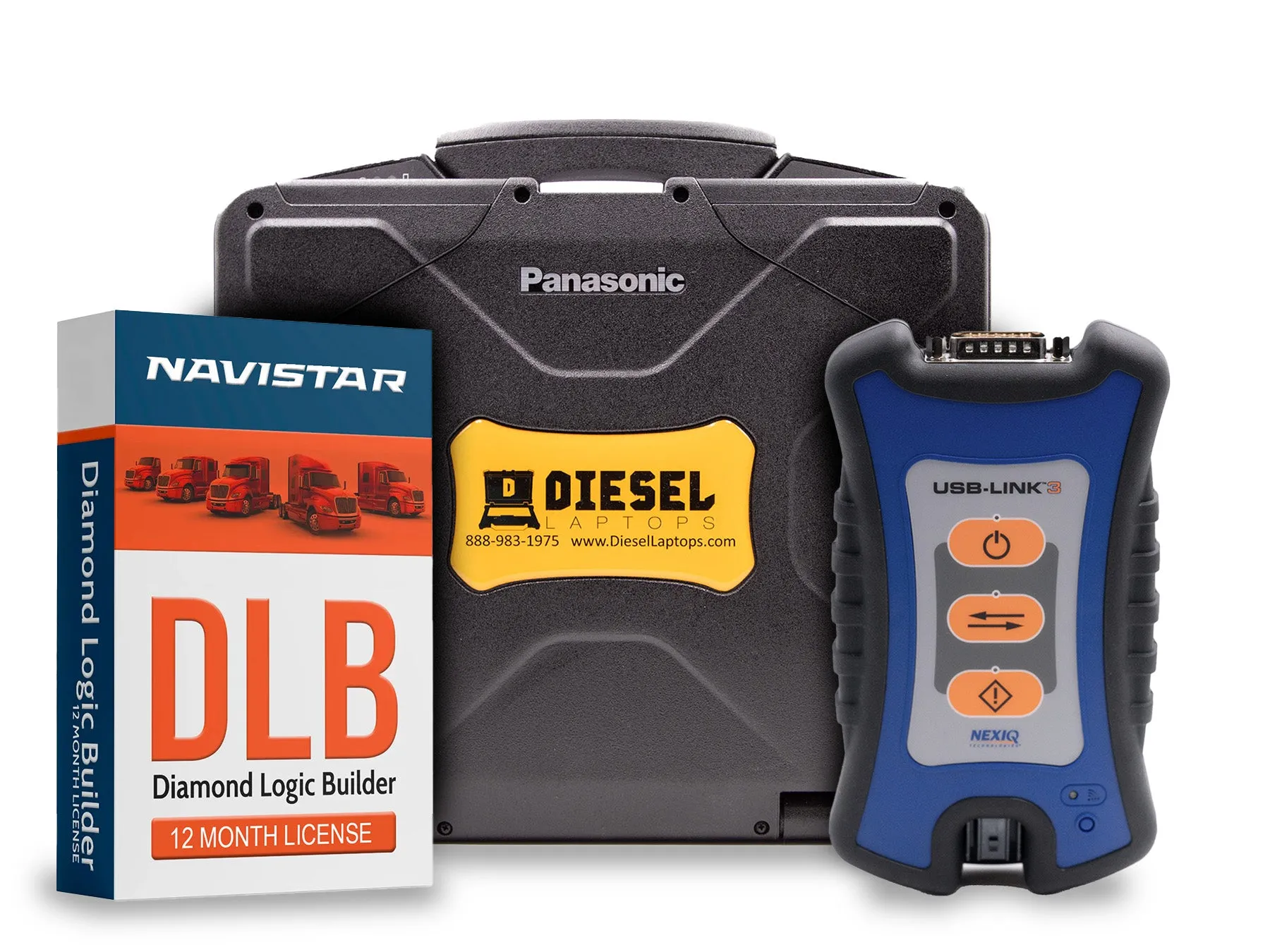 International Truck & Engine Dealer Level Diagnostic Laptop Kit