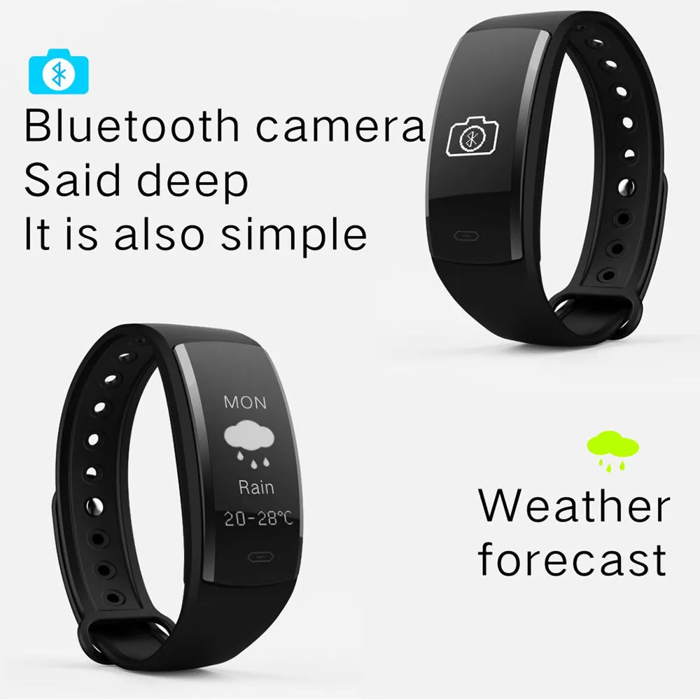 LEMFO QS90 Smart Wristbands Fitness Bracelet Blood Pressure Smart Bracelets Heart Rate Monitor Fitness Bracelet Band Waterproof