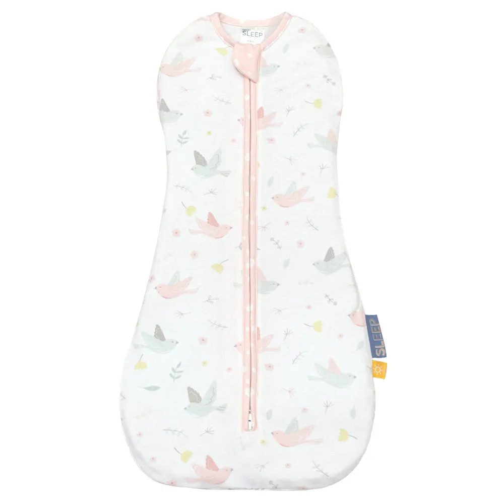 Living Textiles Smart Sleep Zip Up Swaddle 0.2 Tog