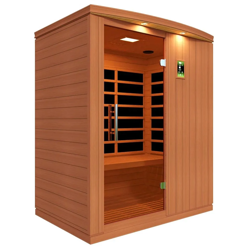 Madrid Elite 3 Person Low EMF Infrared Therapy Home Sauna