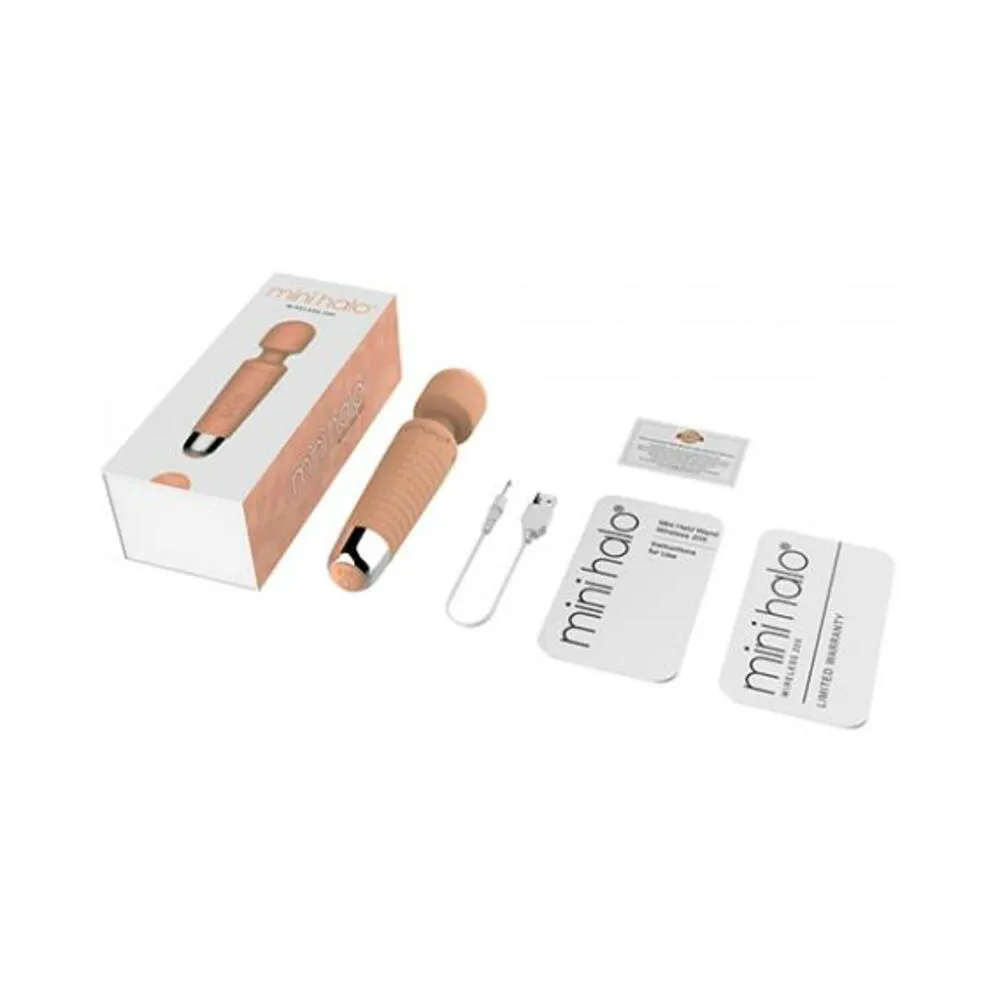 Mini Halo Wireless Wand 20x Silicone Peach Fuzz