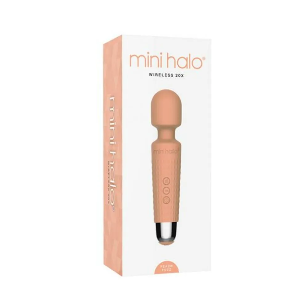 Mini Halo Wireless Wand 20x Silicone Peach Fuzz