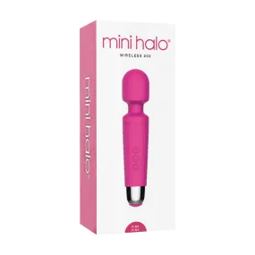 Mini Halo Wireless Wand 20X Silicone Pink Pink