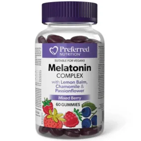 Preferred Nutrition Melatonin Complex Gummies 60s