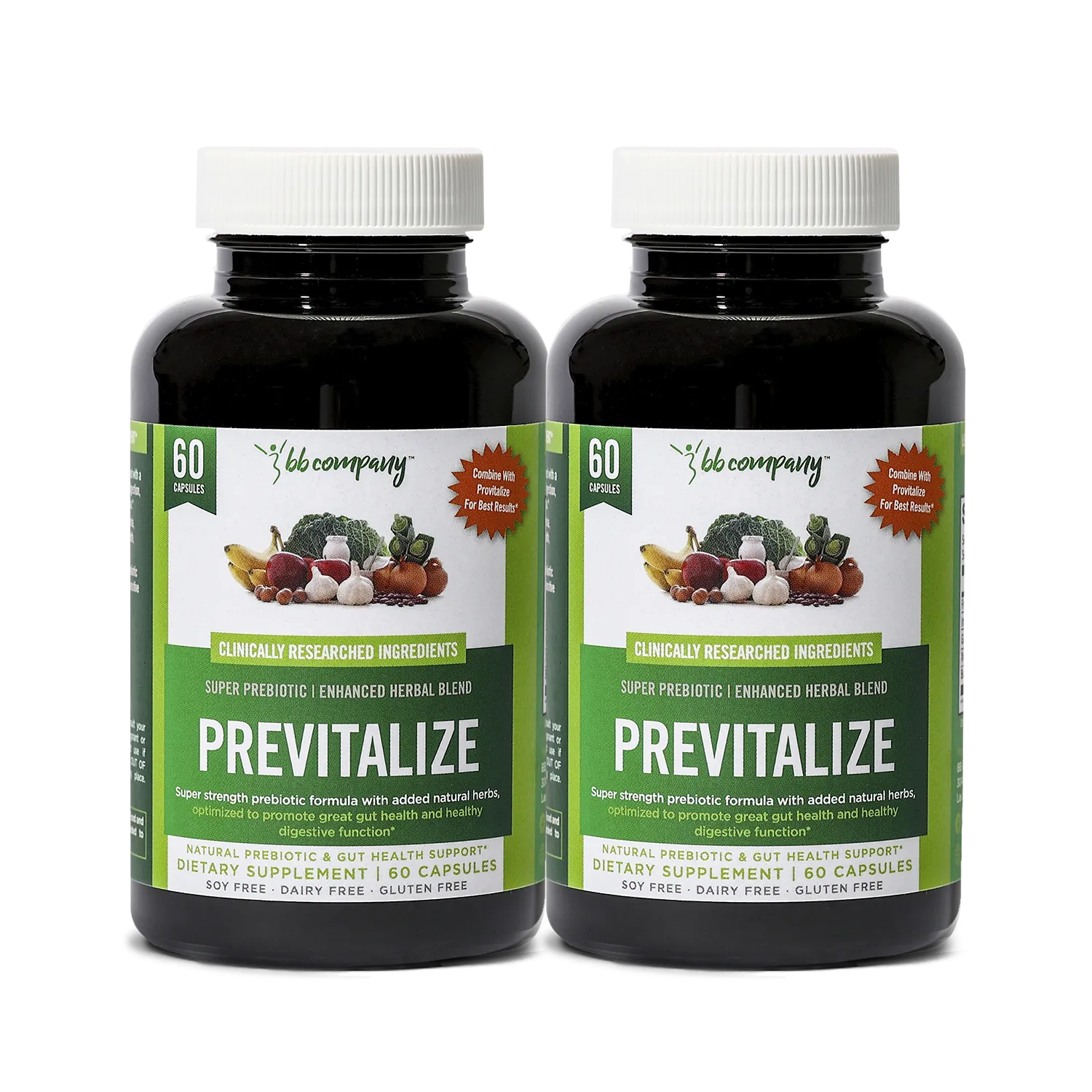 Previtalize 2 Bottles | Best Natural Weight Loss Super Prebiotic - New1