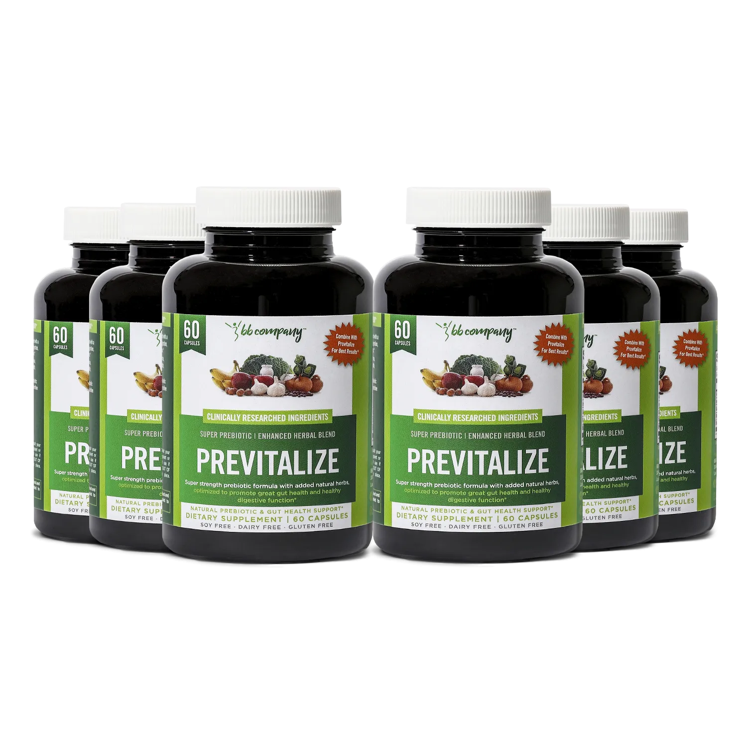 Previtalize 6 Bottles | Best Natural Weight Loss Super Prebiotic