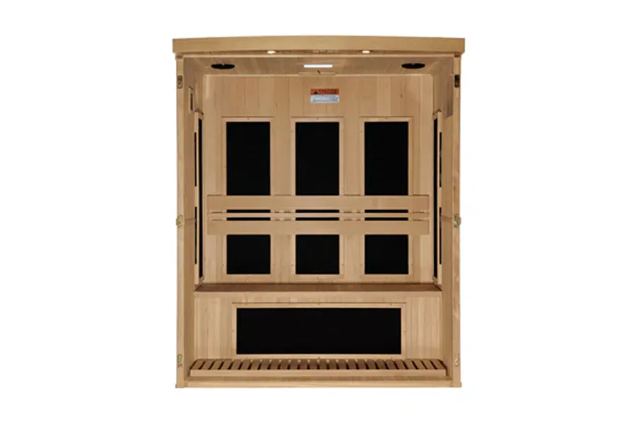 Pro 6 3-Person Near Zero EMF Far Infrared Sauna