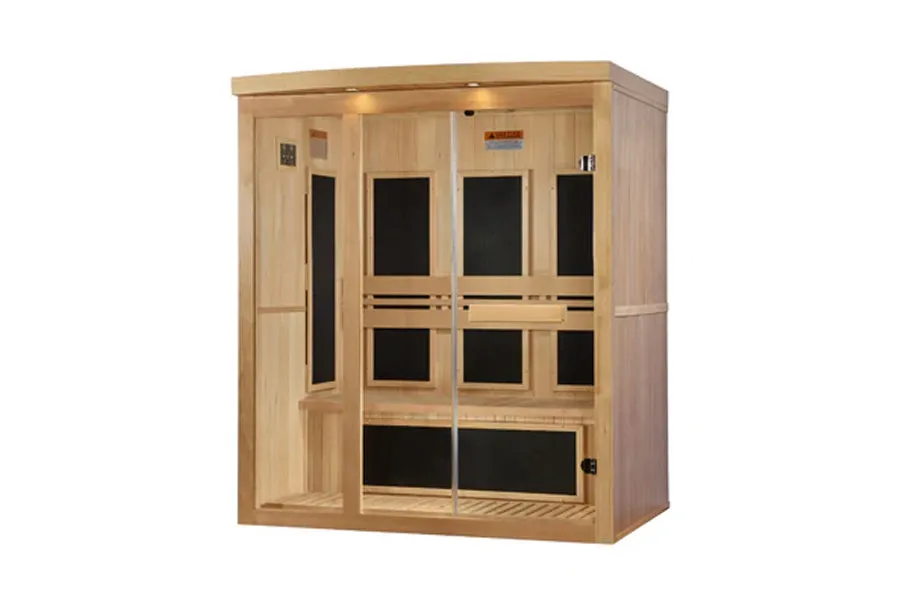 Pro 6 3-Person Near Zero EMF Far Infrared Sauna