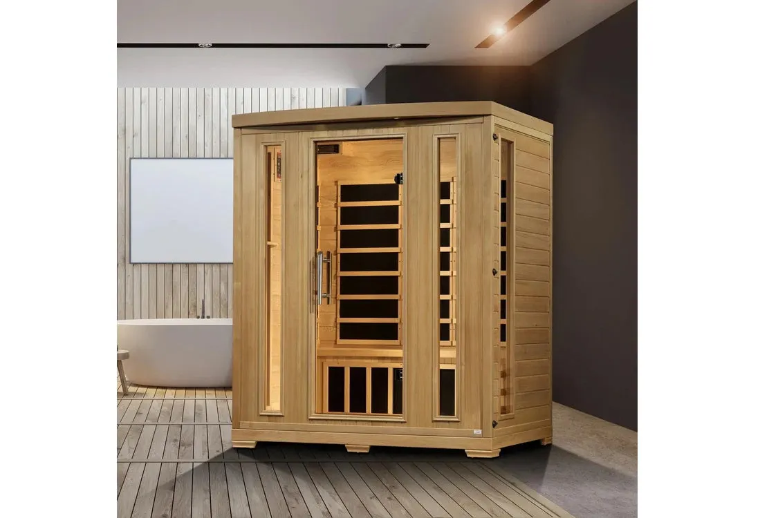 Pro 6 "Melanie" 3-Person Near Zero EMF Far Infrared Sauna