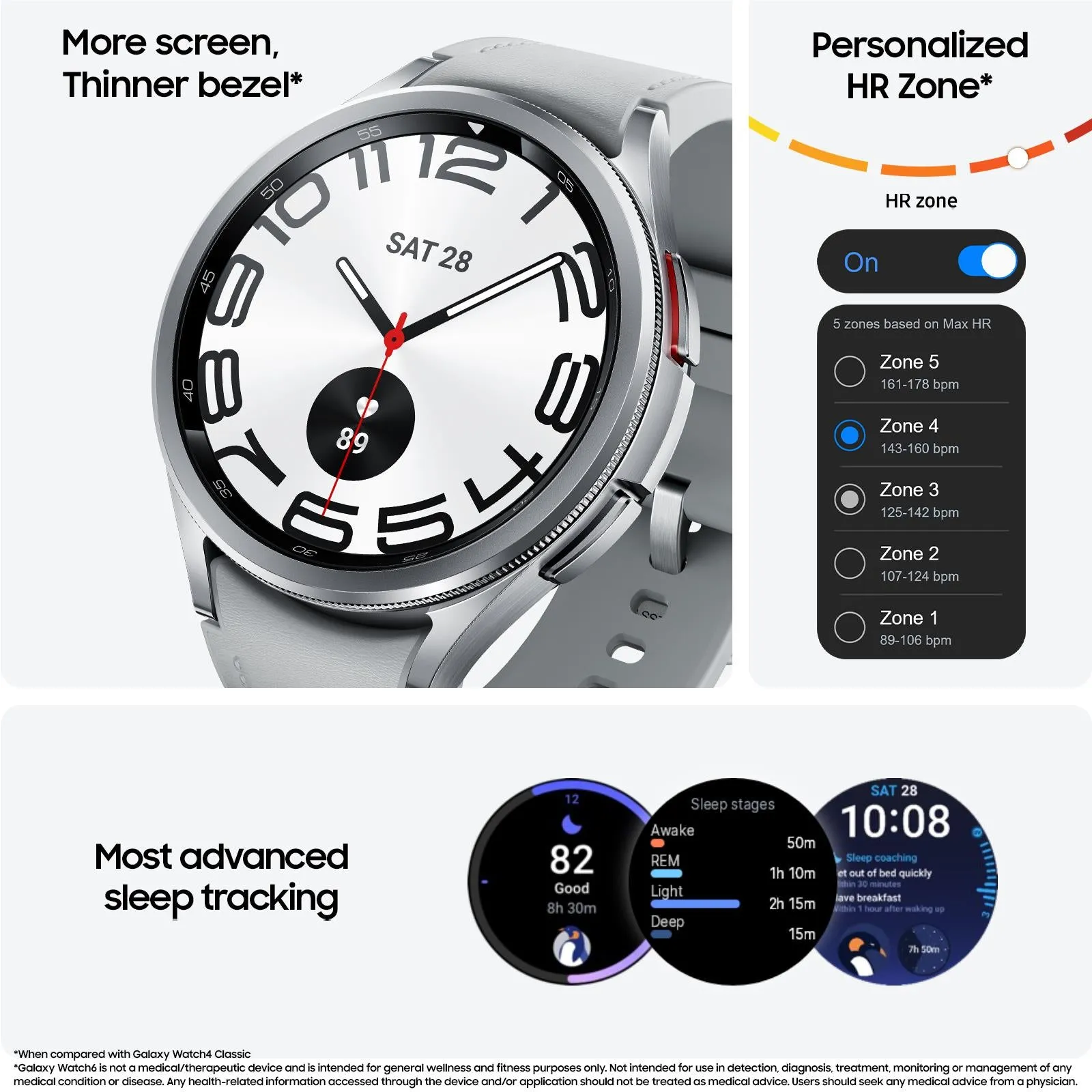 Samsung Galaxy Watch6 Classic 43mm (Black)