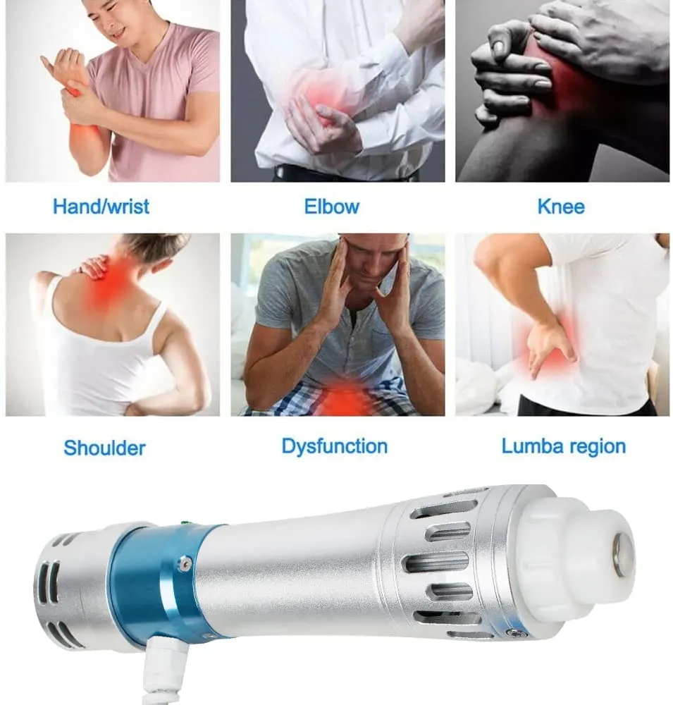 Shock Impulse Wave Therapy Machine Pain Relief  Muscle Massager