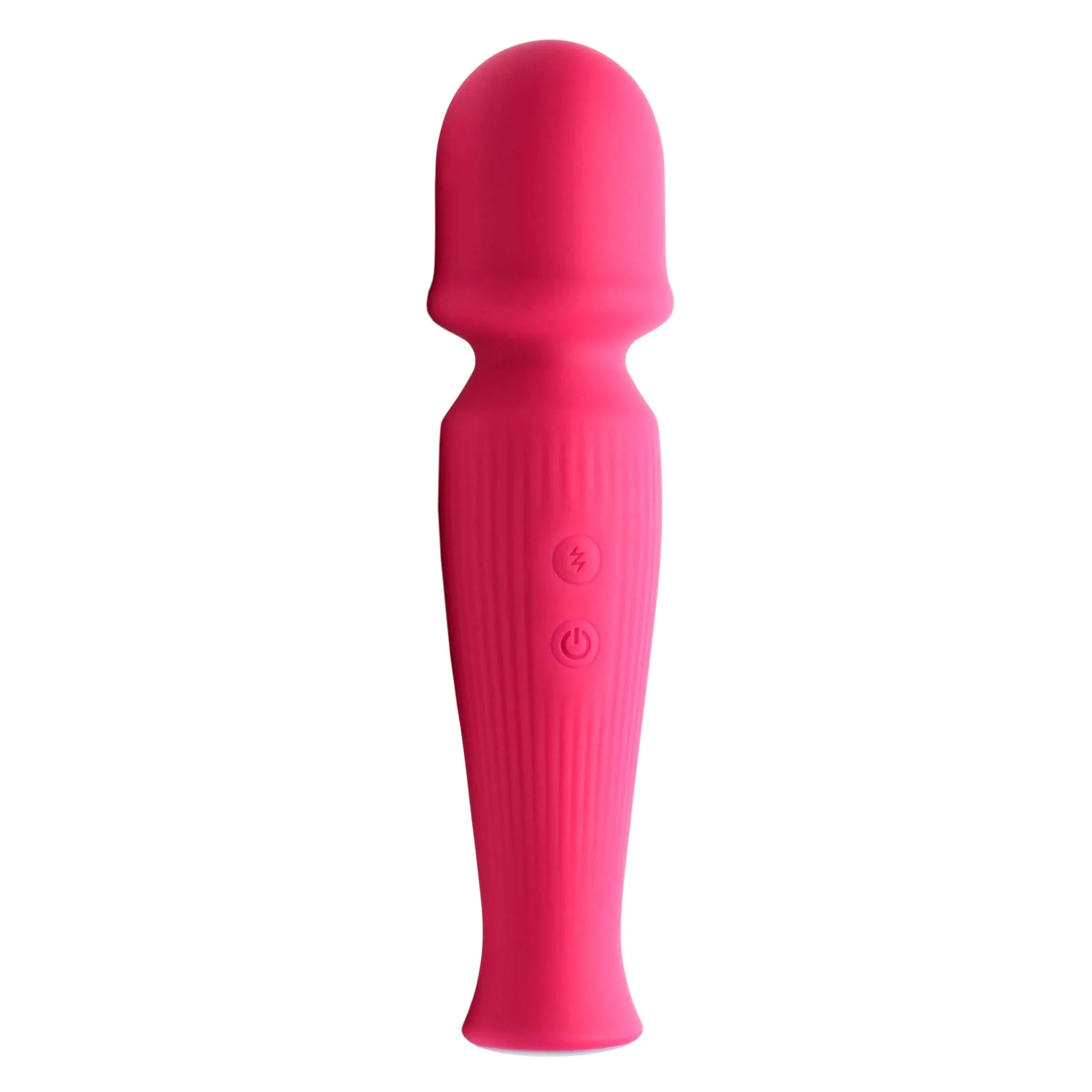 Silicone Wand Massager - Magenta