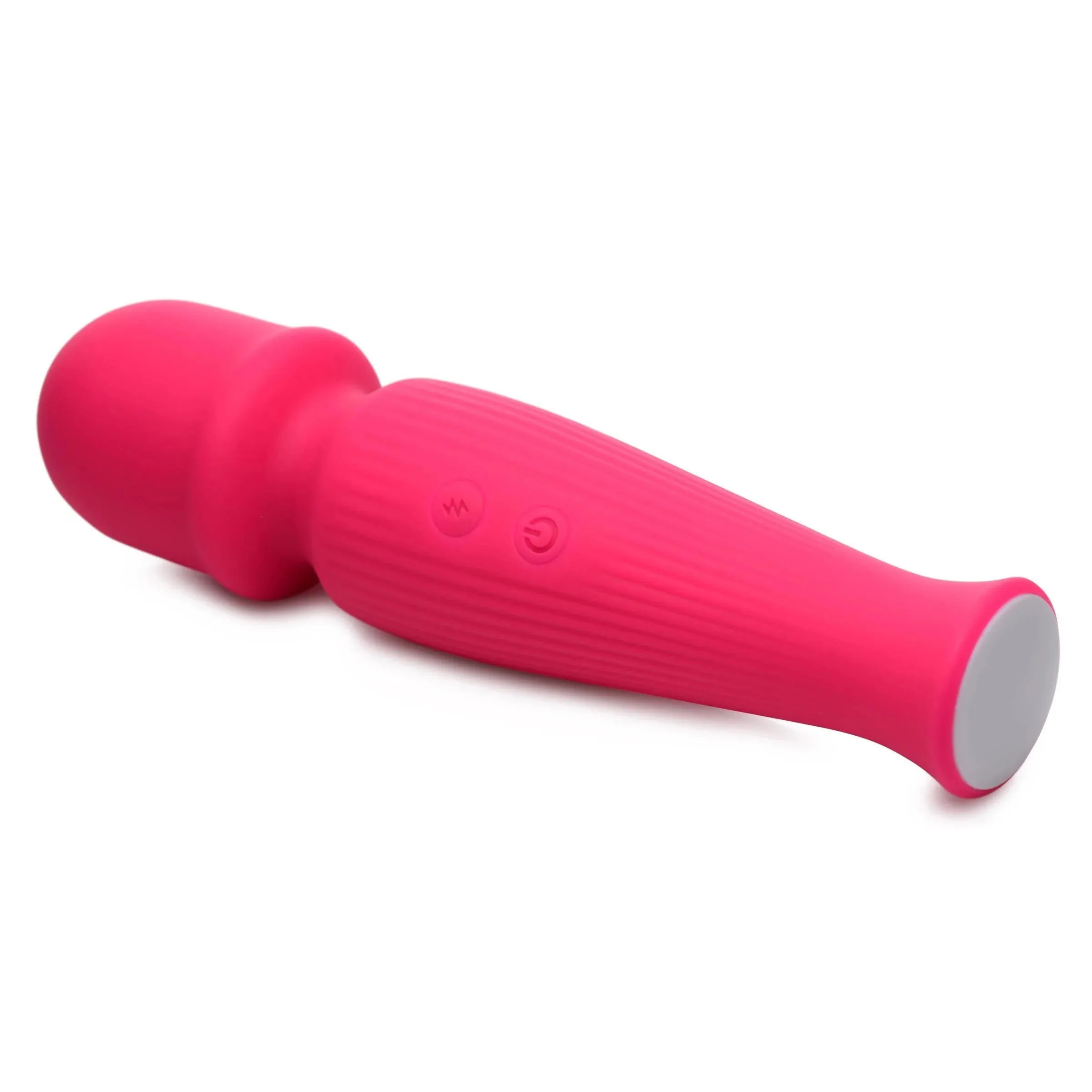 Silicone Wand Massager - Magenta