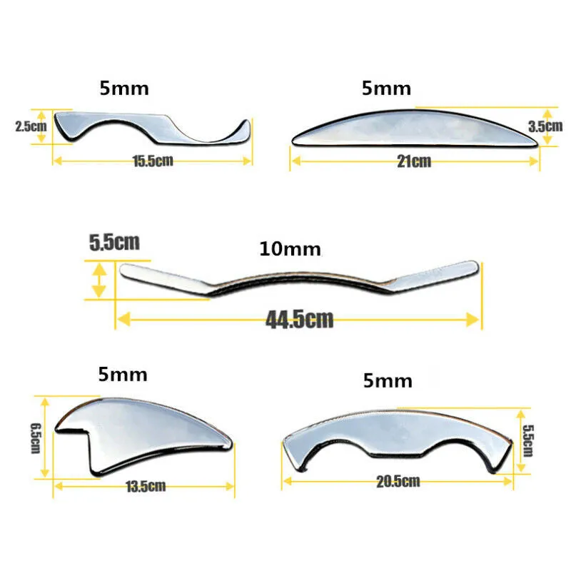 Stainless Steel GuaSha Scraping Set Myofascial