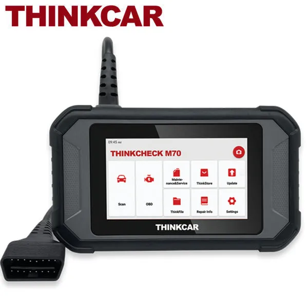 THINKCAR - THINKCHECK M70 - Wi-Fi - OBD2 Scanner - ECM, TCM, ABS, SRS, BCM, IC and AC - Professional Diagnostic Tool