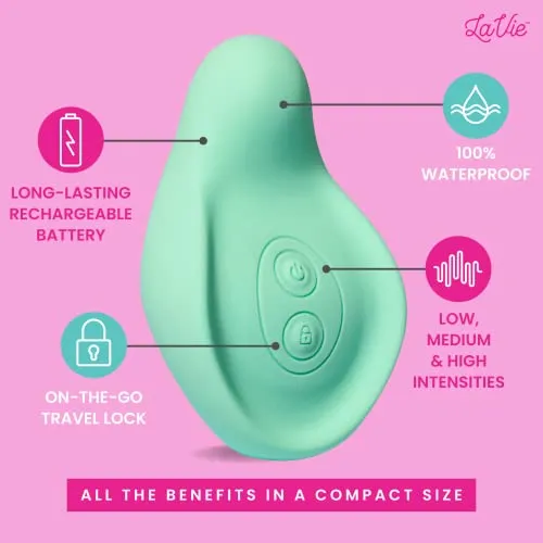 Travel Lactation Massager - Light Teal