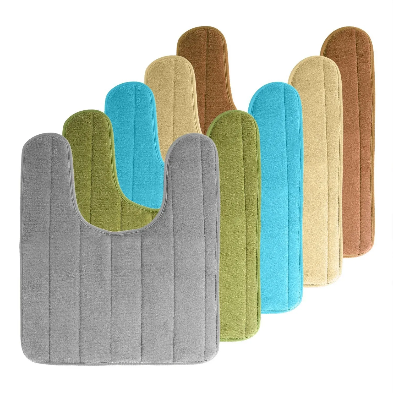 U Shaped Non-slip Toilet Mat