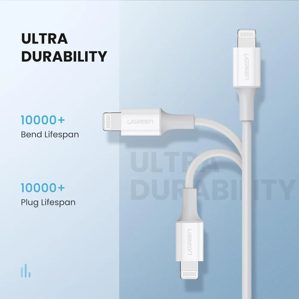 UGREEN MFi USB-C to Lightning Charging Cable