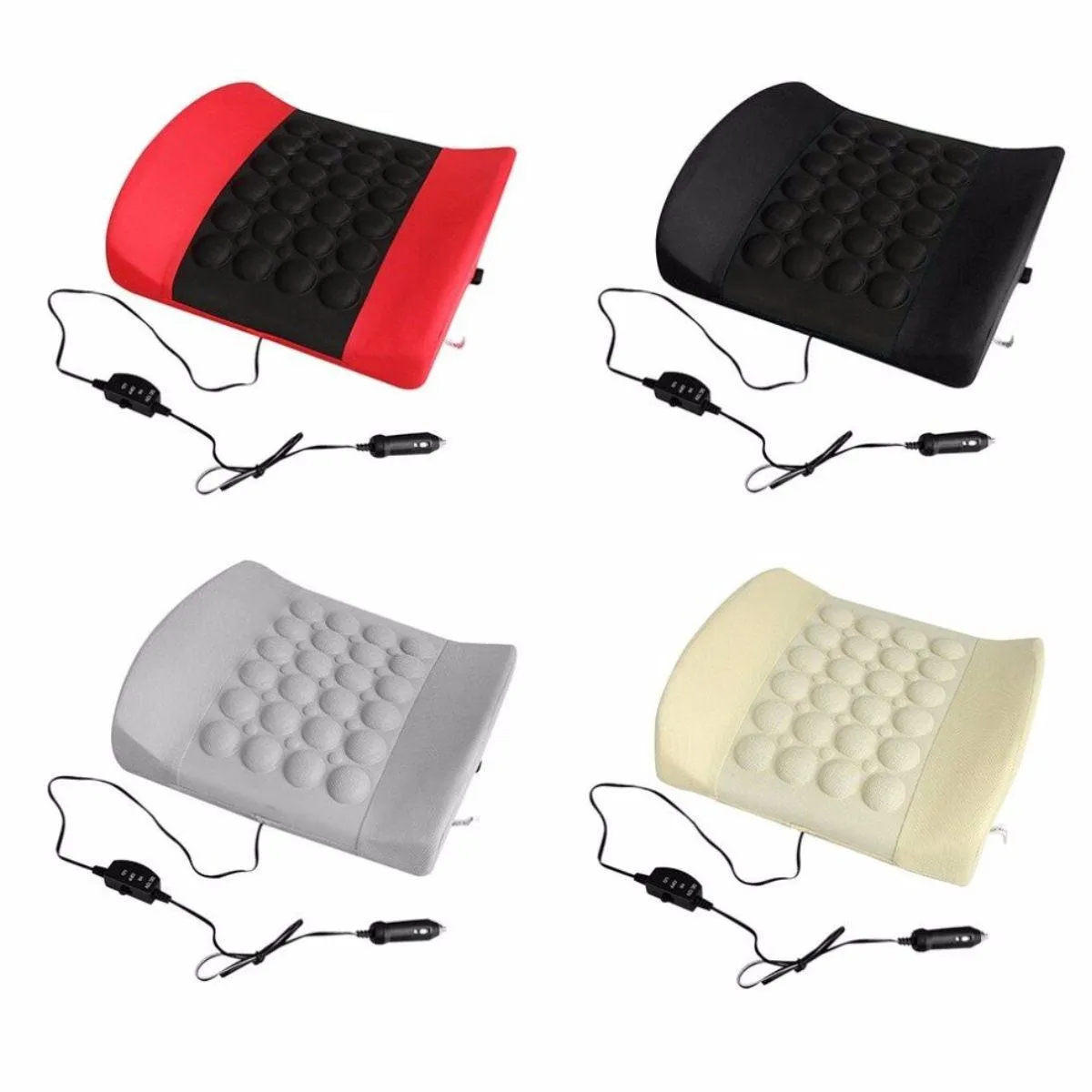 Vibration Pillow Back Support