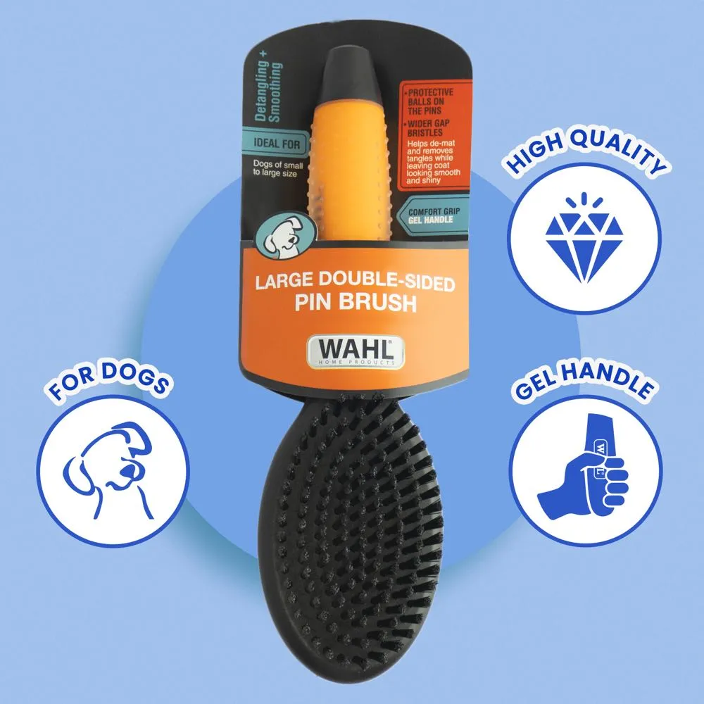 Wahl Large Double-Sided Pin Dog Brush