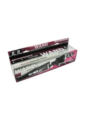 Wand Essentials 8 Speed 8 Function Rechargeable Wand Massager - 110v