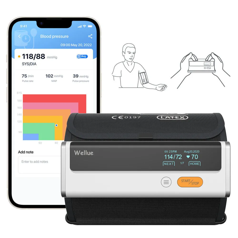 Wireless Blood Pressure Monitor ( BP EKG )