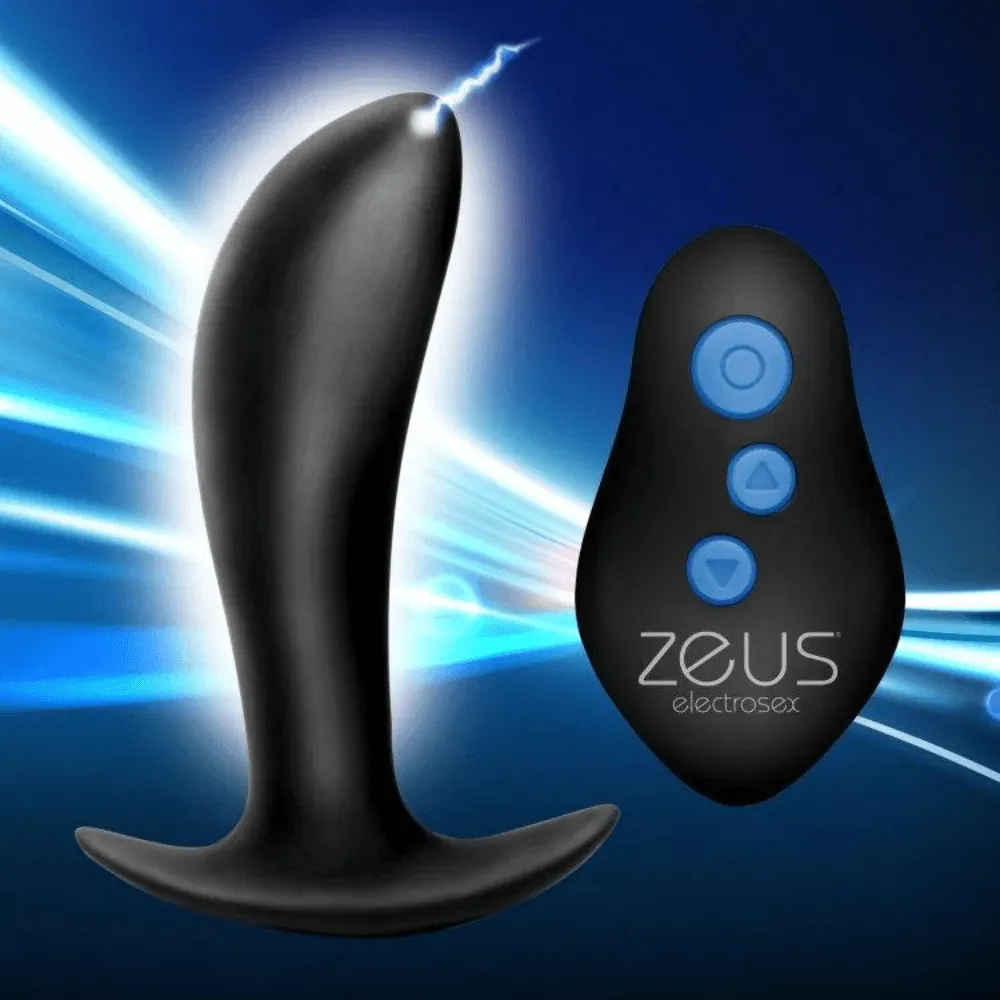 Ultimate Zeus Electrosex 64X Pro-Shocker Vibrating & E-Stim Prostate Massager Plug